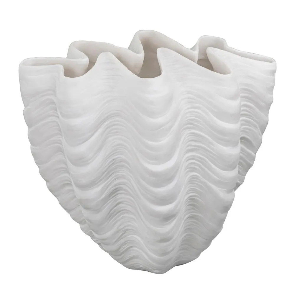 Mette Ditmer Shell Vase Off-White Large^ Andet Boligtilbehør|Vaser