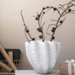 Mette Ditmer Shell Vase Off-White Large^ Andet Boligtilbehør|Vaser