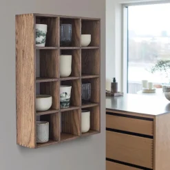 Mette Ditmer Showcase Set Box Oak/Dark Oiled Small^ Hylder|Reoler & Skabe