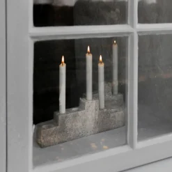 Mette Ditmer Step Six Candleholder Chalk^ Andet Boligtilbehør|Lysestager