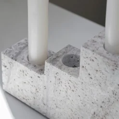 Mette Ditmer Step Six Candleholder Chalk^ Andet Boligtilbehør|Lysestager
