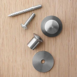 Moebe Knob Steel^ Knager & Greb