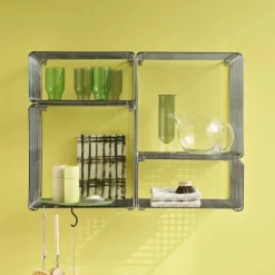 Montana Panton Wire, Single, Half Height, Chrome^ Hylder|Stue