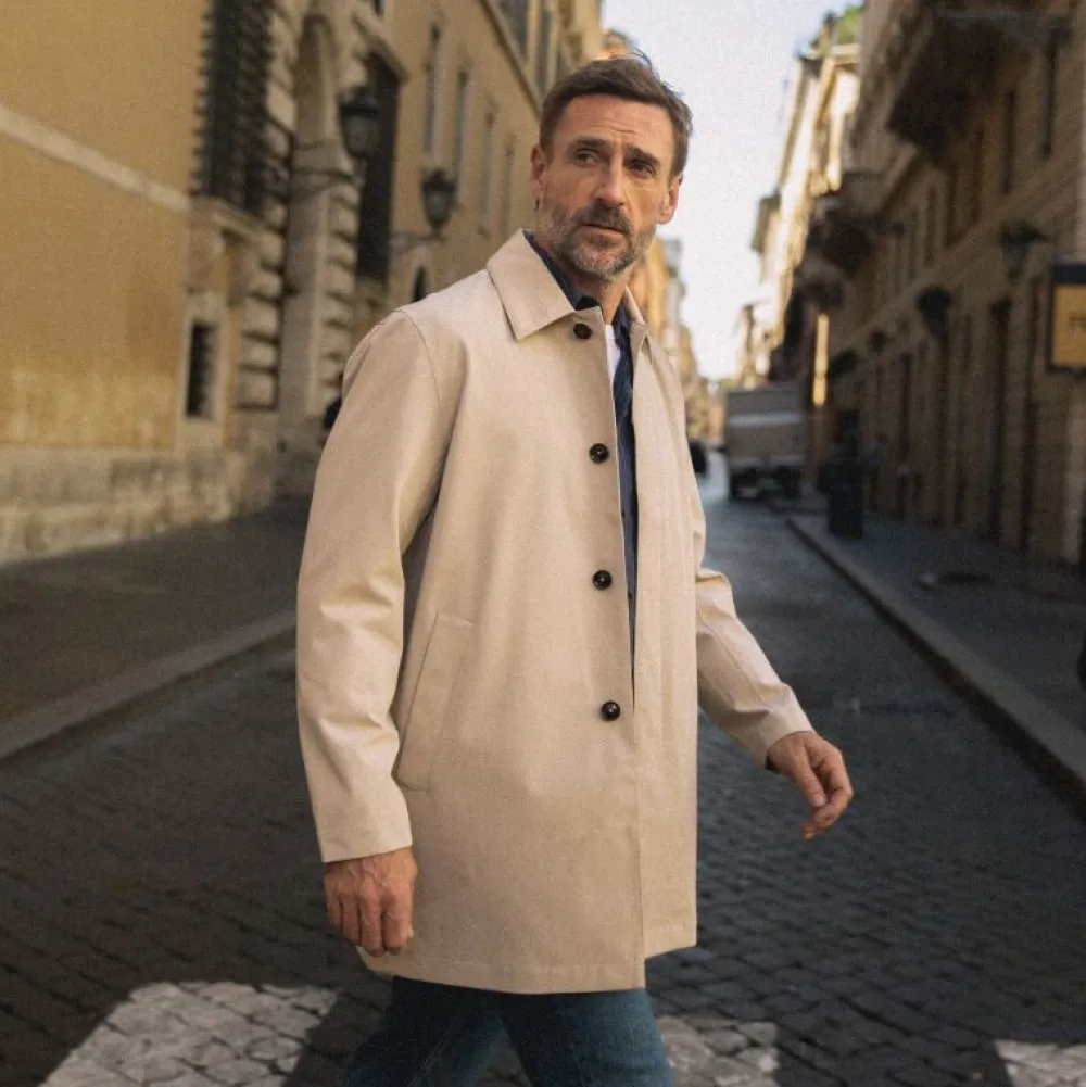 Mos Mosh Gallery Barkeley Frakke Light Sand^ Overtøj