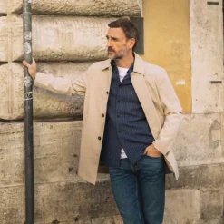 Mos Mosh Gallery Barkeley Frakke Light Sand^ Overtøj