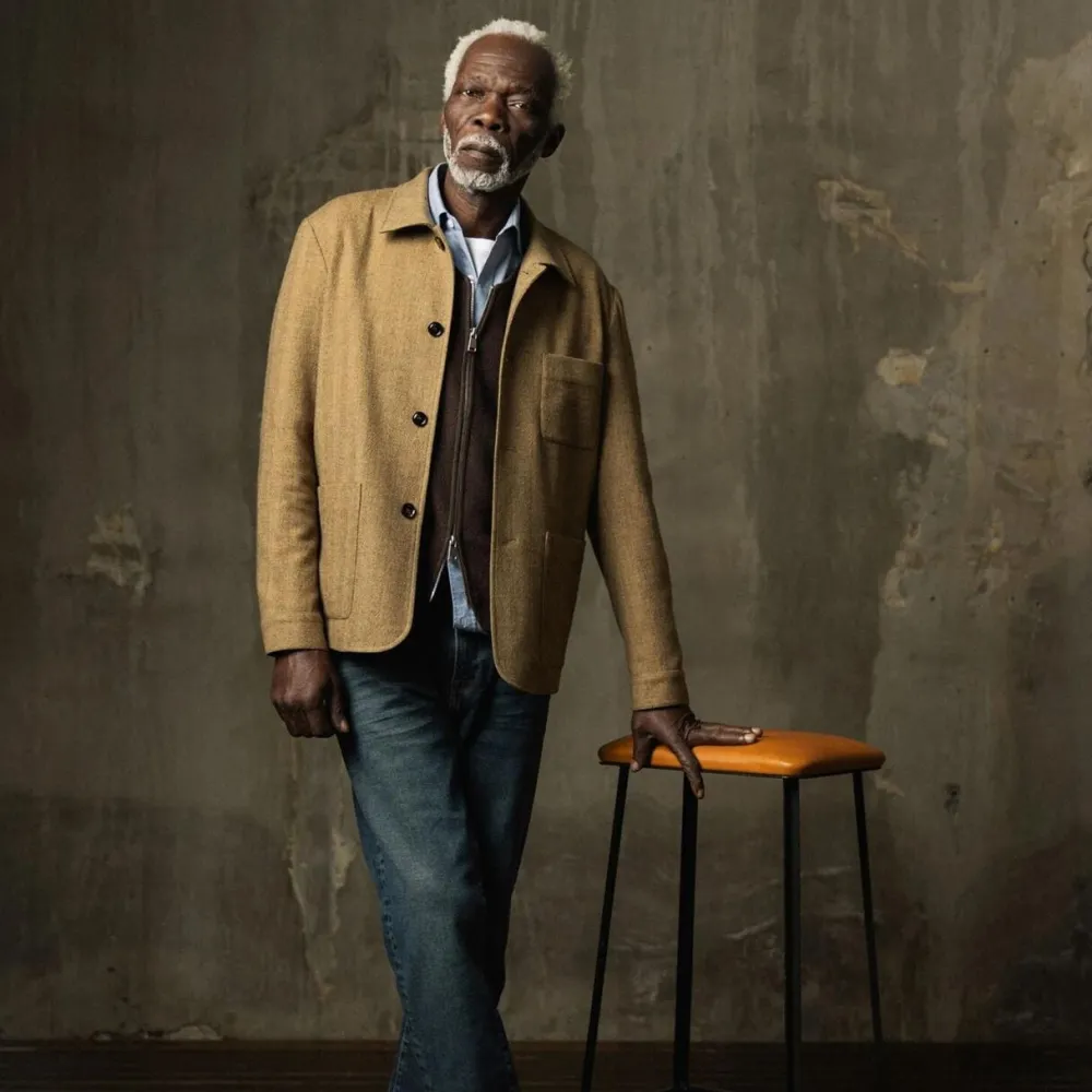 Mos Mosh Gallery Conor Herringbone Jacket Ermine^ Overtøj