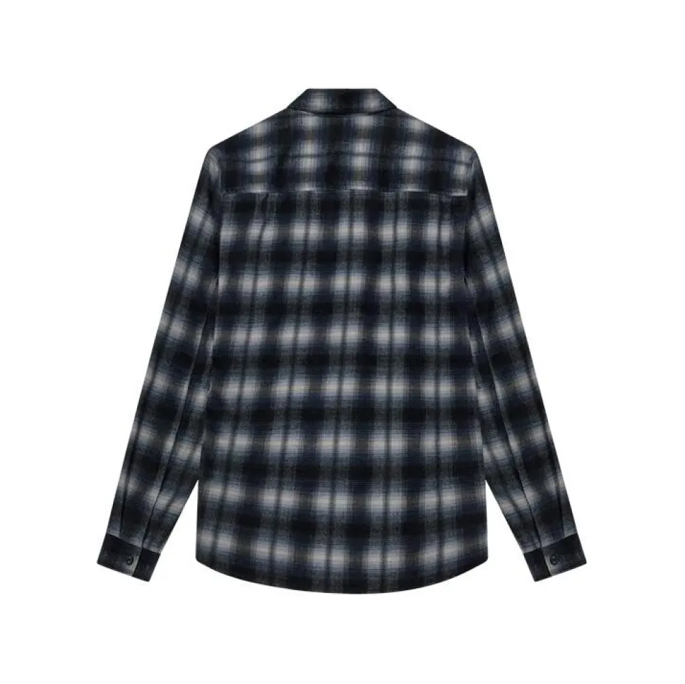 Mos Mosh Gallery David Shadow Overshirt Salute Navy^ Overdele