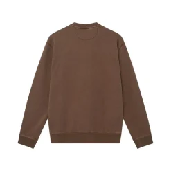 Mos Mosh Gallery French Faded Sweatshirt Chocolate Brown^ Overdele
