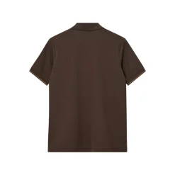 Mos Mosh Gallery Harvey Polo SS Tee Chocolate Brown^ Overdele