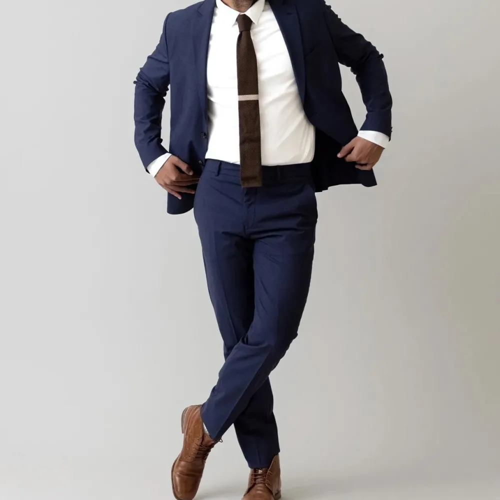 Mos Mosh Gallery Jones Dynamic Luxe Pant 32" Navy^ Underdele