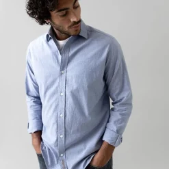 Mos Mosh Gallery Marco Oxford Shirt Light Blue^ Overdele