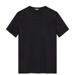Mos Mosh Gallery Perry O-SS Tee Black^ Overdele