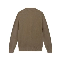 Mos Mosh Gallery Royce Zip Polo Knit Ermine^ Overdele