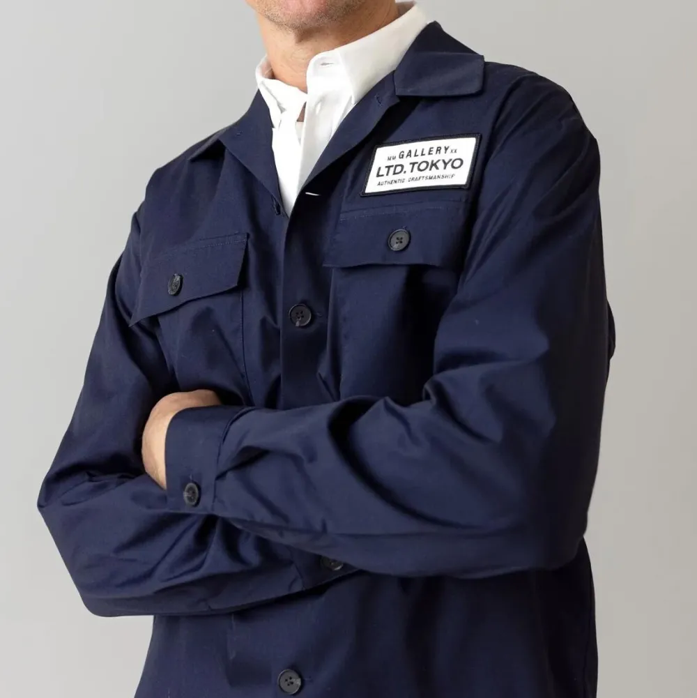 Mos Mosh Gallery Tokio Jacket Indigo Blue^ Overtøj