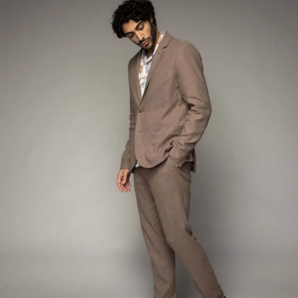 Mos Mosh Gallery Williams Plage Blazer Chocolate Chip Melange^ Overdele