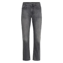My Essential Wardrobe 07 The Isa High Straight Jeans 32" Dark Grey Retro Wash^Dame Underdele