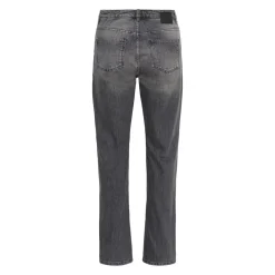My Essential Wardrobe 07 The Isa High Straight Jeans 32" Dark Grey Retro Wash^Dame Underdele