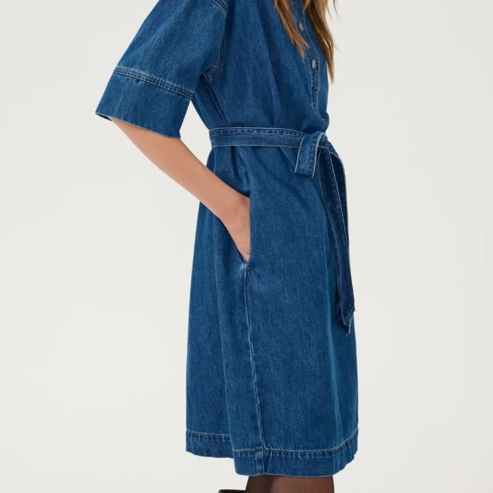 My Essential Wardrobe Hilma Dress Medium Blue Wash^Dame Overdele