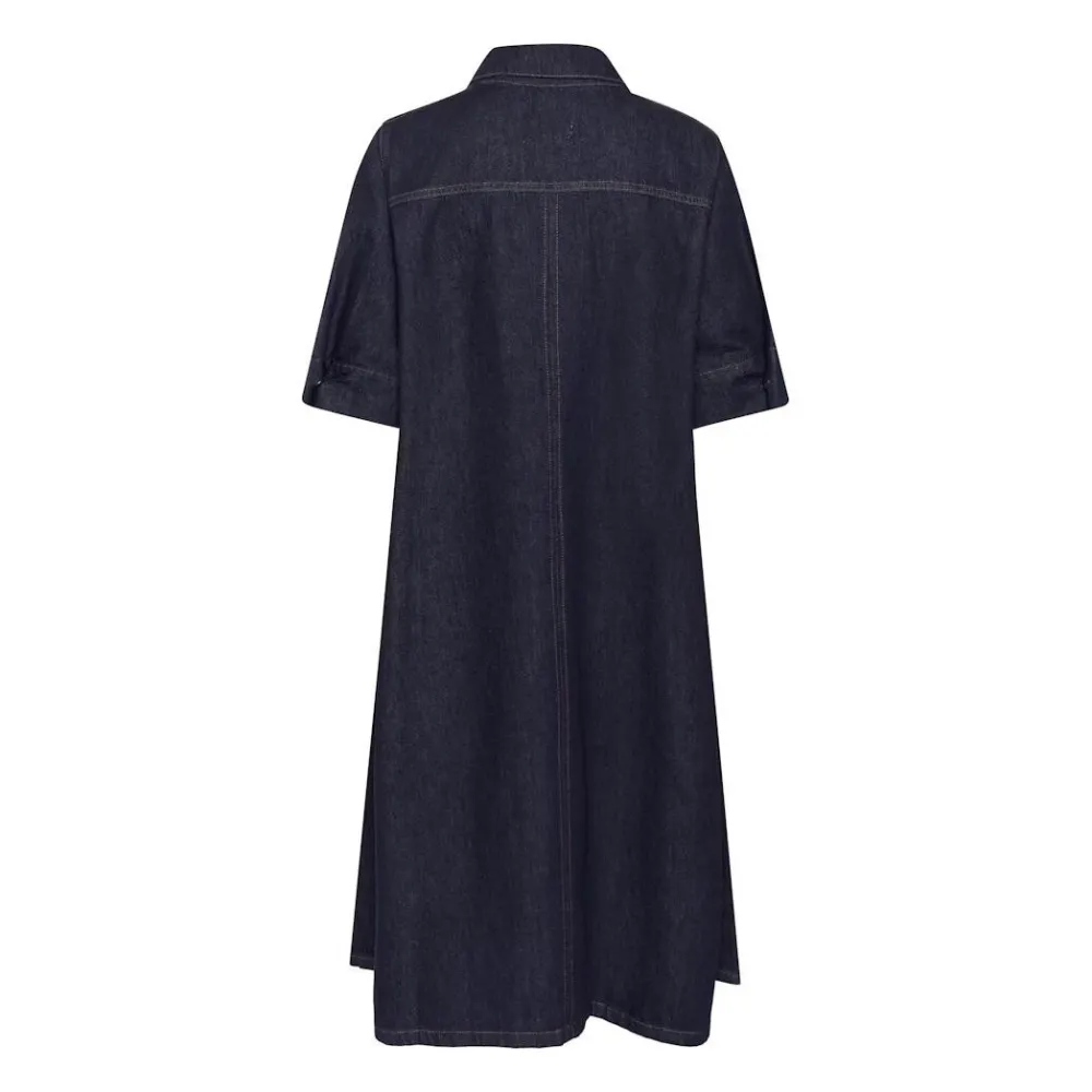 My Essential Wardrobe MaloMW Long Dress Dark Blue^Dame Overdele