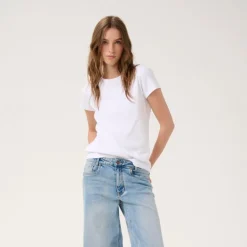 My Essential Wardrobe Mandy Tee Bright White^Dame Overdele