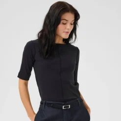 My Essential Wardrobe Mandy Blouse Black^Dame Overdele