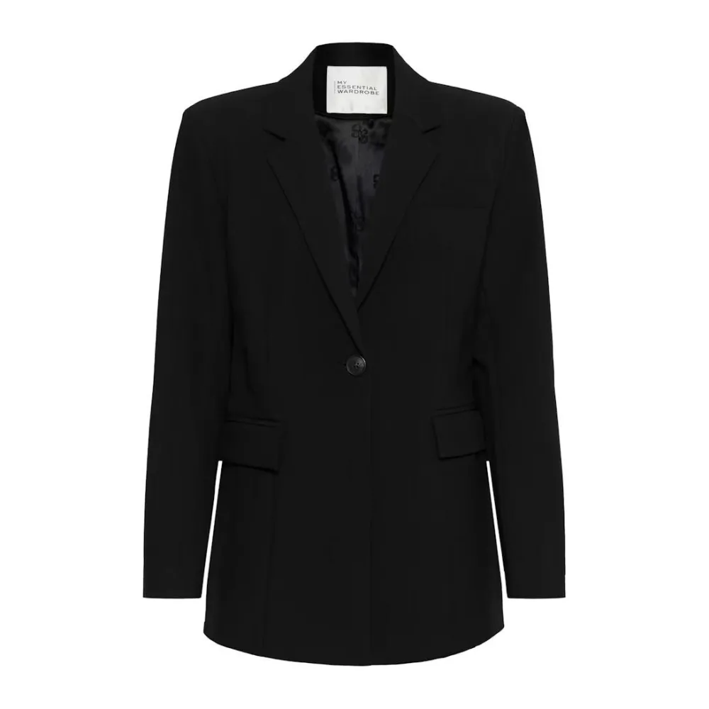 My Essential Wardrobe MilanMW Shaped Blazer Black^Dame Overdele