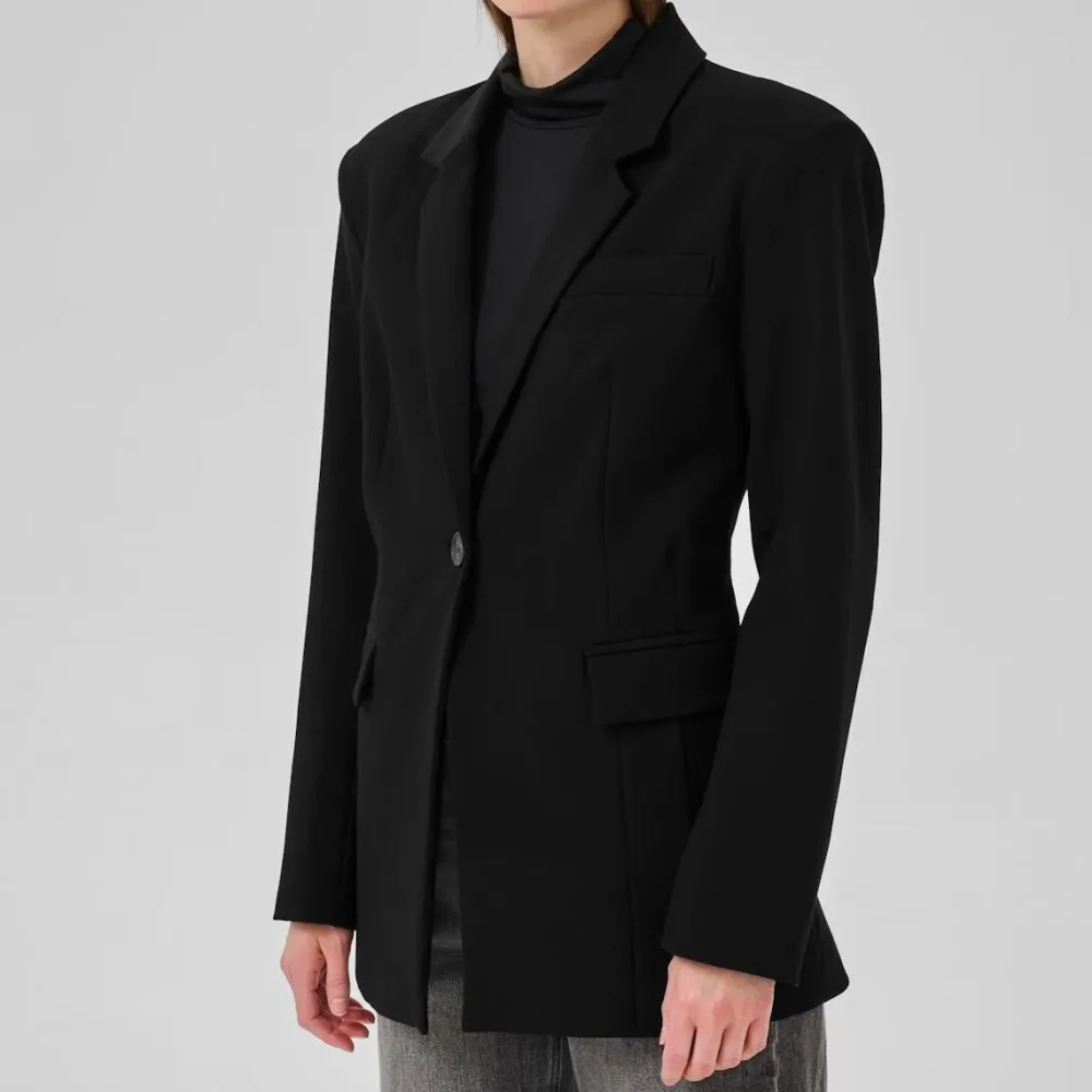 My Essential Wardrobe MilanMW Shaped Blazer Black^Dame Overdele