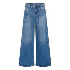 My Essential Wardrobe MWKaro 144 Mid X-Wide Jeans 32" Medium Blue Wash^Dame Underdele