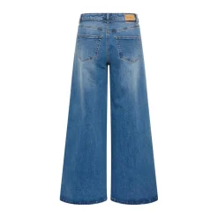 My Essential Wardrobe MWKaro 144 Mid X-Wide Jeans 32" Medium Blue Wash^Dame Underdele