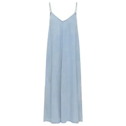 My Essential Wardrobe Nelly Strap Dress Light Blue Wash^Dame Overdele