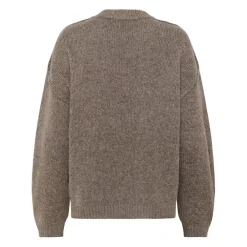 My Essential Wardrobe PalomaMW Knit Pullover Brown Melange^Dame Overdele