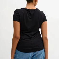 My Essential Wardrobe The Modal Tee Black^Dame Overdele