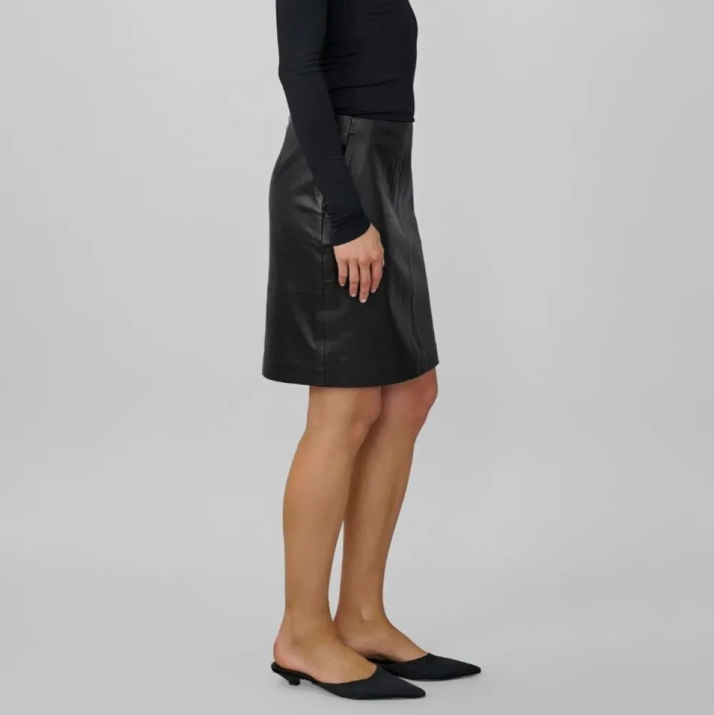 My Essential Wardrobe The Leather Skirt^Dame Underdele