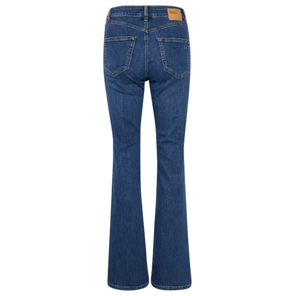 My Essential Wardrobe The Dekota High Bootcut Medium Blue^Dame Underdele