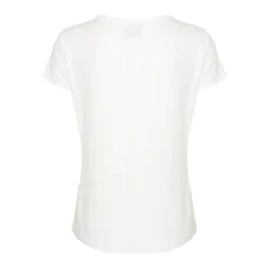 My Essential Wardrobe The Modal Tee Bright White^Dame Overdele