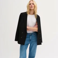 My Essential Wardrobe The Modal Tee Bright White^Dame Overdele