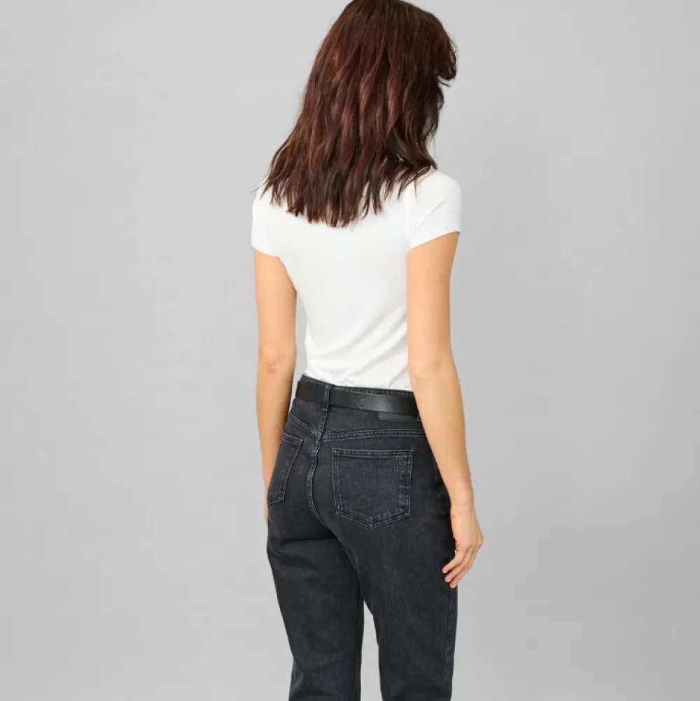 My Essential Wardrobe The Modal Tee Bright White^Dame Overdele