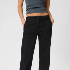 My Essential Wardrobe The Lara Pants Black Wash^Dame Underdele