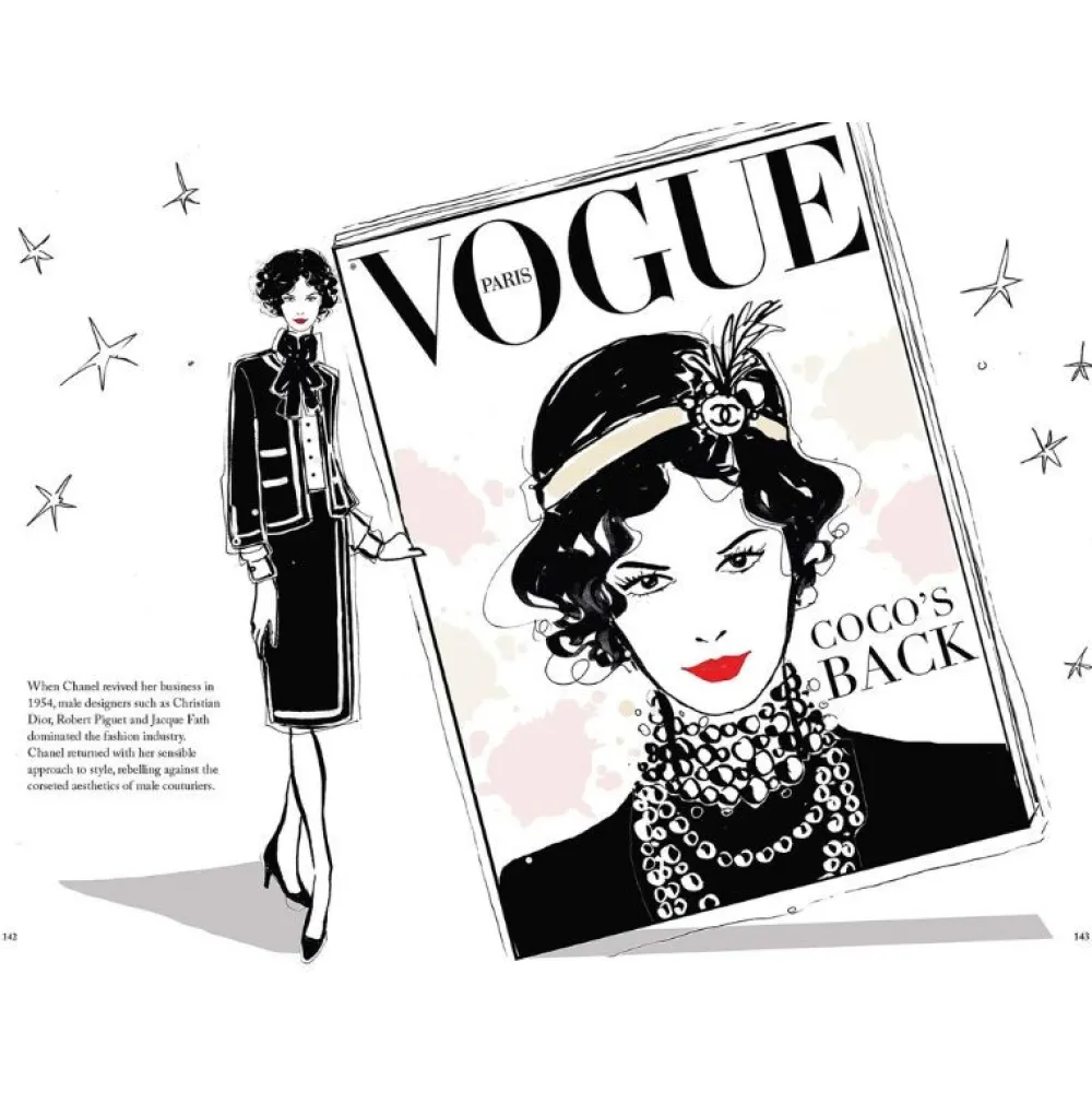 New Mags Coco Chanel - The Illustrated World Of A Fashion Icon^ Bøger
