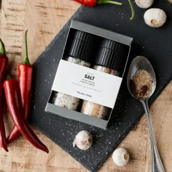 Nicolas Vahé Gift Box Organic Secret Blend & Salt With Garlic/Chili^ Delikatesser