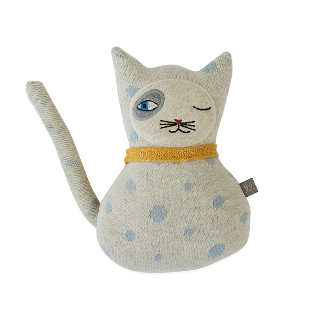 OYOY Baby Benny Cat Darling Cushion^Børn Børneværelse|Tekstiler