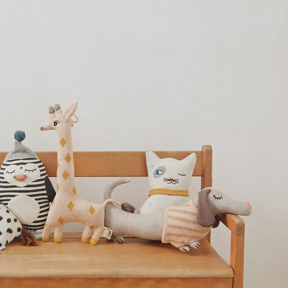 OYOY Baby Benny Cat Darling Cushion^Børn Børneværelse|Tekstiler