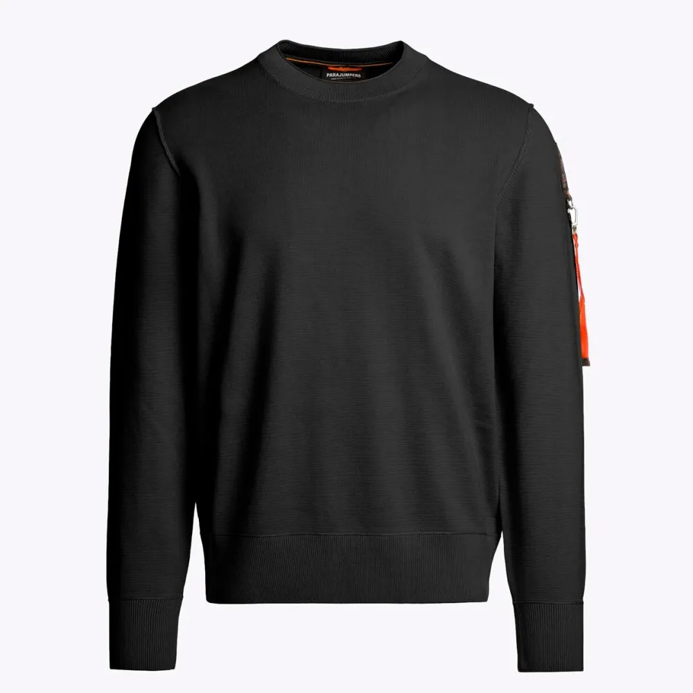 Parajumpers Basic Braw Crew Neck Sweater Black^ Overdele