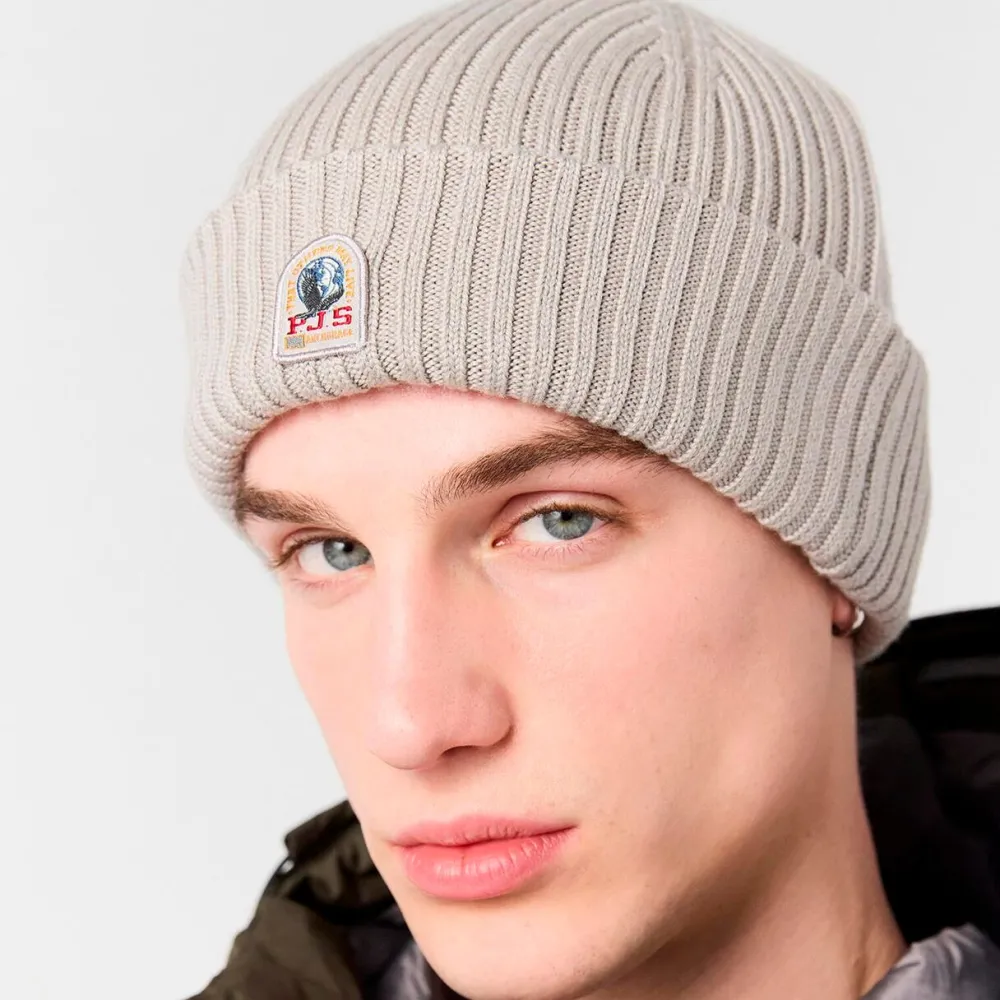 Parajumpers Rib Hut Knittet Beanie Chateau Grey^ Accessories
