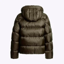 Parajumpers Tilly Hooded Down Jacket Olive Grey^Dame Overtøj