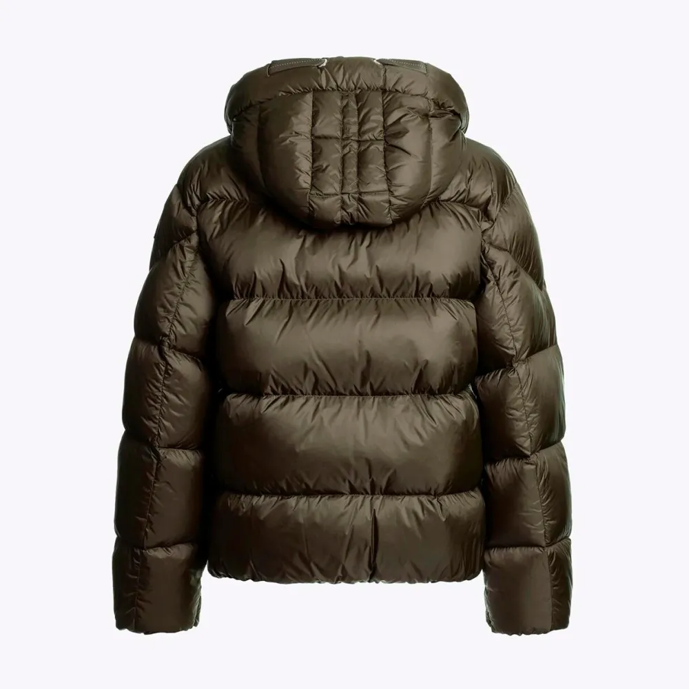 Parajumpers Tilly Hooded Down Jacket Olive Grey^Dame Overtøj