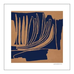 Poster & Frame Blue Note 50x50 cm^ Illustrationer & Plakater