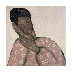 Poster & Frame Just A Little Nap 50x50 cm^ Illustrationer & Plakater