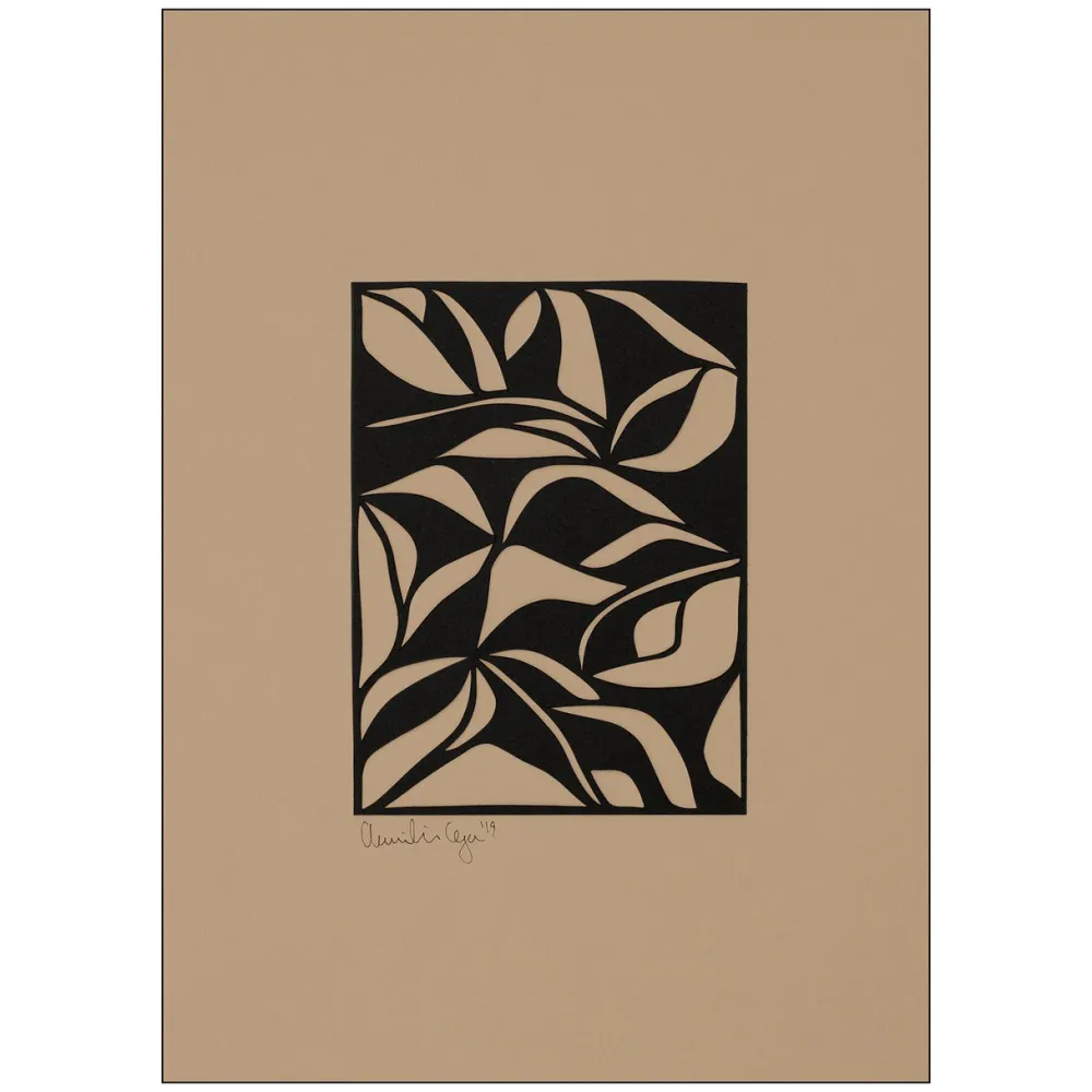 Poster & Frame Leaves No. 01 Poster 30x40 cm^ Andet Boligtilbehør|Illustrationer & Plakater