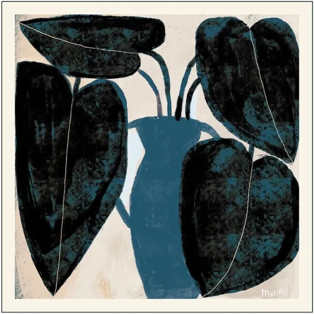 Poster & Frame Marco Plant I 50x50 cm^ Illustrationer & Plakater